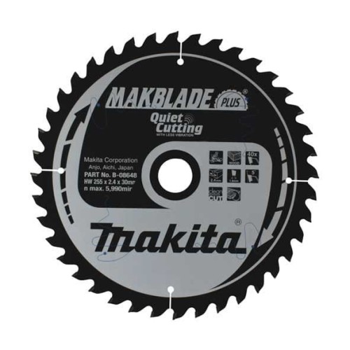 PIŁA TARCZOWA DO DREWNA 305x30mm 40-ZĘBÓW MAKBLADE >>>B-32493