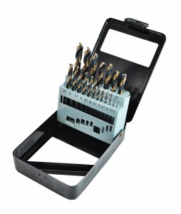 AWTOOLS WIERTŁO METAL HSS M2 KPL. 19szt. / 1.0-10 mm/PREMIUM
