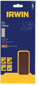 IRWIN PAPIER ARKUSZ 115 x  140mm    P150 /10szt.