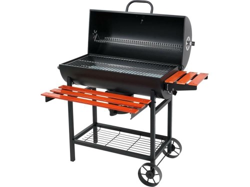 LUND GRILL WĘGLOWY Z POKRYWĄ RUSZT 71 x 34,5cm