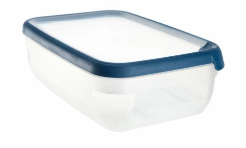 CURVER POJEMNIK PROSTOKĄTNY 2,4L  /TRANSPARENTNY/ NIEBIESKI