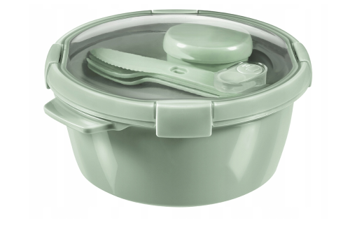 CURVER POJEMNIK NA ŻYWNOŚĆ OKRĄGŁY LUNCH KIT 1,6L  /ZIELONY