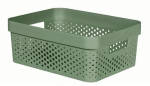 CURVER POJEMNIK INFINITY 11L AŻUROWY/ZIELONY