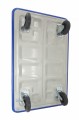 AWTOOLS WÓZEK MAGAZYNOWY 4-KOŁOWY 300KG PLATFORMA 90x60cm