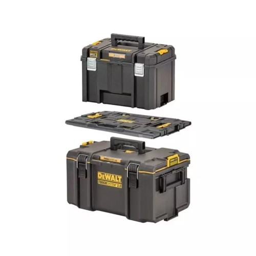 DEWALT SKRZYNIA TOUGH SYS.2,0 DS300 + ADAPTER + SKRZYNIA TSTAK VI