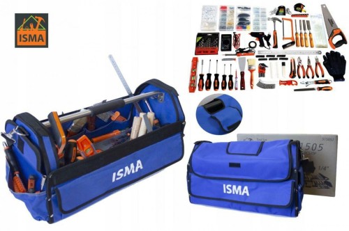 ZESTAW NARZĘDZI 1505el.  W TORBIE TRANSPORTOWEJ /ISMA