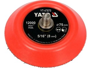 YATO DYSK / TALERZ POLERSKI Z RZEPEM  75mm  5/16"