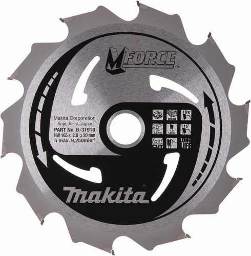 MAKITA PIŁA TARCZOWA  165x20x10z M-FORCE DREWNO
