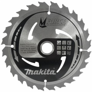 MAKITA PIŁA TARCZOWA  165x20x24z M-FORCE DREWNO