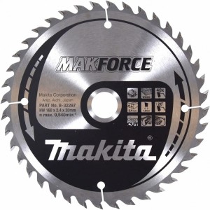 MAKITA PIŁA TARCZOWA  160x20x40z MAKFORCE DREWNO