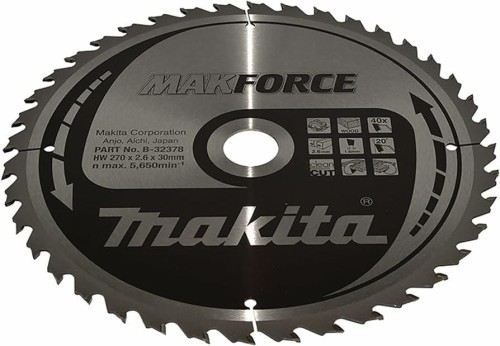 MAKITA PIŁA TARCZOWA  270x30x40z MAKFORCE DREWNO