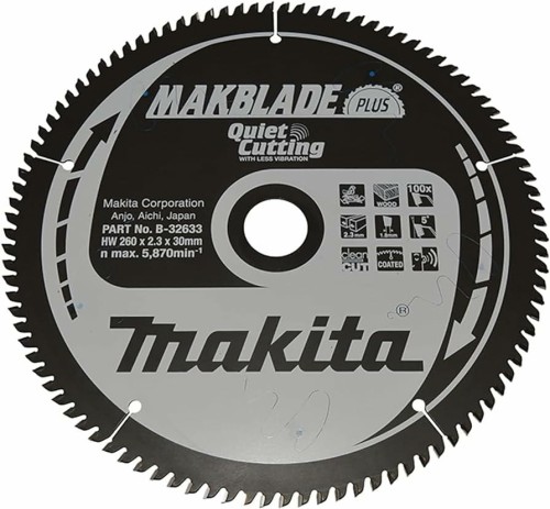 MAKITA PIŁA TARCZOWA  260x30x100z MAKBLADE PLUS DREWNO