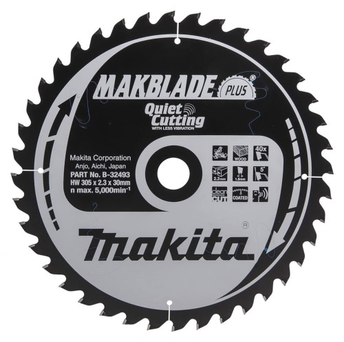 MAKITA PIŁA TARCZOWA  305x30x40z MAKBLADE PLUS DREWNO
