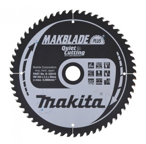 MAKITA PIŁA TARCZOWA  255x30x60z MAKBLADE PLUS DREWNO
