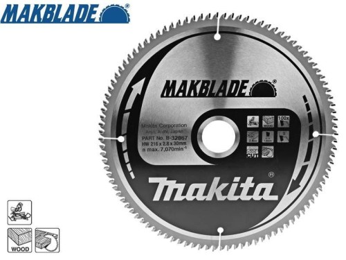 MAKITA PIŁA TARCZOWA  216x30x100z MAKBLADE DREWNO