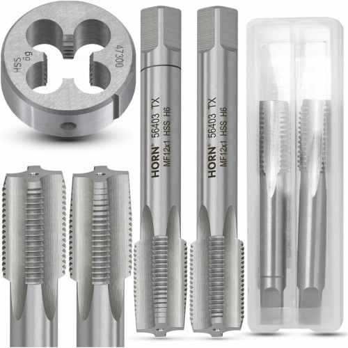 ARTPOL KOMPLET GWINTOWNIKÓW RĘCZNYCH M12x1,00mm  2szt.