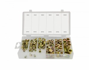 AWTOOLS NITONAKRĘTKI STALOWE 150el. M3-M10 MIX