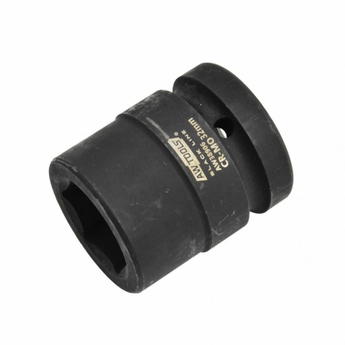 AWTOOLS NASADKA UDAROWA  6-KĄTNA  1"  KRÓTKA 46mm BLACK LINE