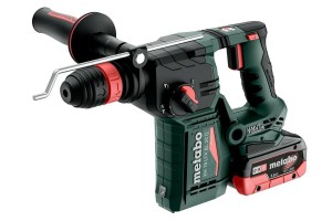 METABO MŁOT KH 18 LTX BL 24 Q 2x4,0Ah LiHD METABOX +BSA 12-18 LED 2000 ...