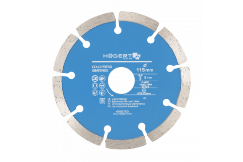 HOGERT TARCZA DIAMENTOWA 115x22,2/SEG.