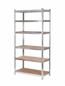 AWTOOLS REGAŁ 6 PÓŁEK 200x90x40 NOŚNOŚĆ 300kg / 6,0mm - WCISKANY SZYBKI MONTAŻ