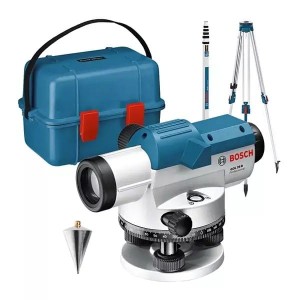 BOSCH NIWELATOR GOL 26 D +STATYW BT 160 +ŁATA GR 500
